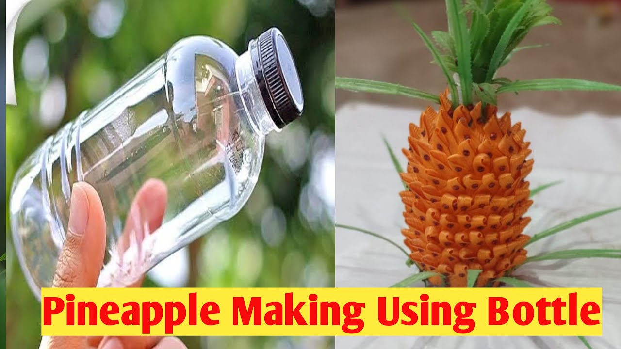 Pineapple Making Using Fish Wire ll easy creations idea how to