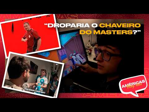 Spike exibido com chaveiro, presente do Zellsis e passinho do Jamal do Babybay | Vlog das Américas
