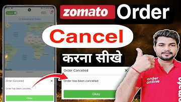 Zomato delivery boy order cancel kaise kare || How to Cancel Order in Zomato Delivery App in hindi
