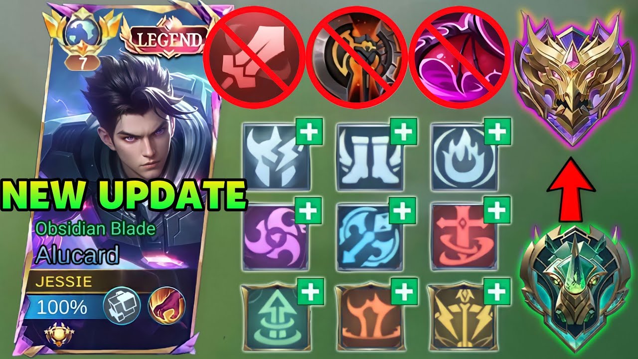 NEW UPDATE!! ALUCARD NEW META DESTROYER BUILD AND EMBLEM 2026!🔥 - MOBILE LEGENDS