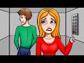 I Stuck in Elevator and I've DONE IT There | My Animated Story