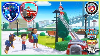 PAW Patrol Mighty Pups  Save Adventure Bay #3 Mighty Marshall & Mighty Chase's large Garden Mission
