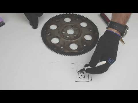 Обрыв маховика Toyota 5EFE