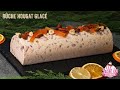 ❅ Recette de Bûche de Noël Nougat Glacé ❅