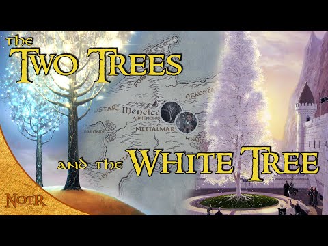 The Two Trees of Valinor and the White Tree of Gondor | Tolkien Explained