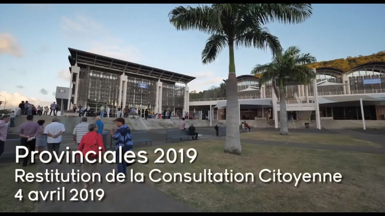 Provinciales 2019 : Restitution de la grande consultation citoyenne ...