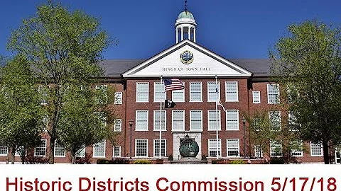 2018-05-17 Historic Districts Commission