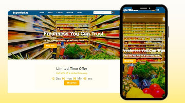 How to Responsive Website Design Using HTML CSS and JavaScript