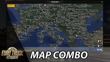 ETS2 1.36 | PM 2.43 + RM 2.0 + GS1.3 (FIX2) + Mediterranean Map... | Map Combo_V3 (0€ version)