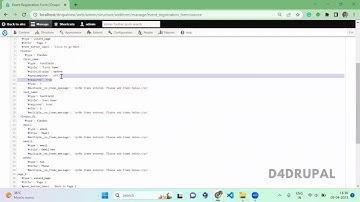 Create/Update Elements with source webform module Drupal 9, 10 | D4Drupal