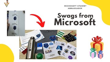 Microsoft Swag Kit Unboxing | I got a surprise swag box from Microsoft - amit tomar talks