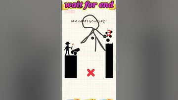 DRAW 2 SAVE: STICKMAN PUZZLE Level 24 🖌️🖍️ #shorts #gaming #trending #puzzle #drawtosave