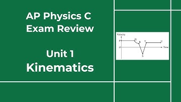 AP Physics C Mechanics Exam Review (2025): Unit 1 Kinematics