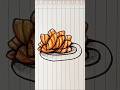Cara menggambar roti molen #menggambar
