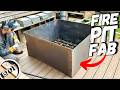 How to build a metal fire pit from scratch