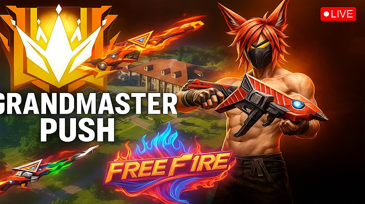 Grandmaster push in Free Fire live 3