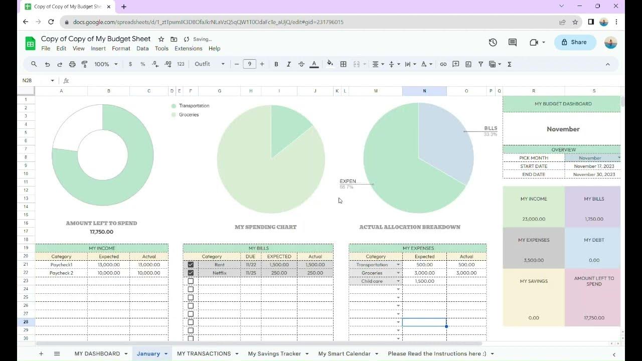 How to duplicate your worksheets and keep them hidden in a single tab