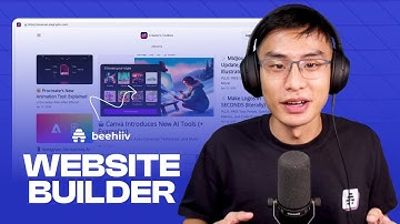 How to use the Website Builder in beehiiv (Tutorial)