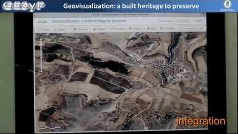 Geovisualization: a built heritage to preserve