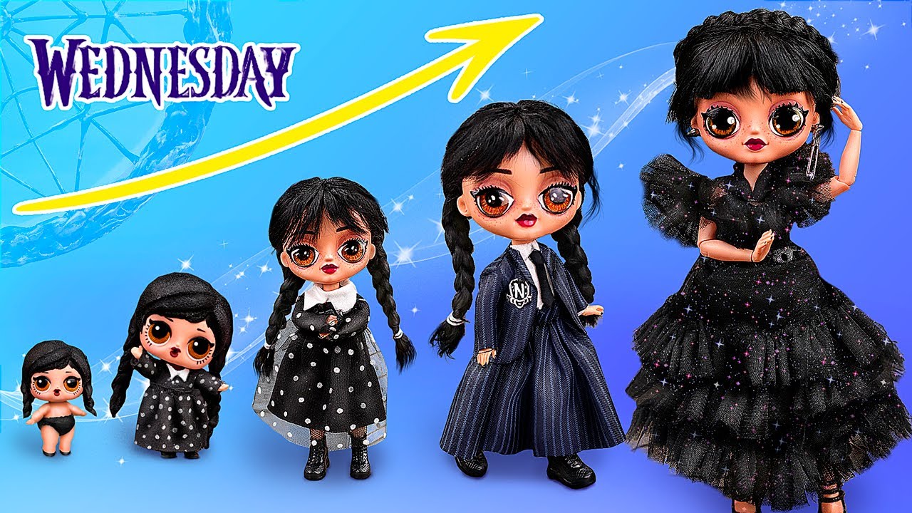 Уэнздэй Аддамс! 30 лайфхаков для ЛОЛ ОМГ