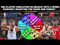 Wheel DECIDES The NBA Playoff Format & Teams! NBA2K21 SIMULATION (Live Games)