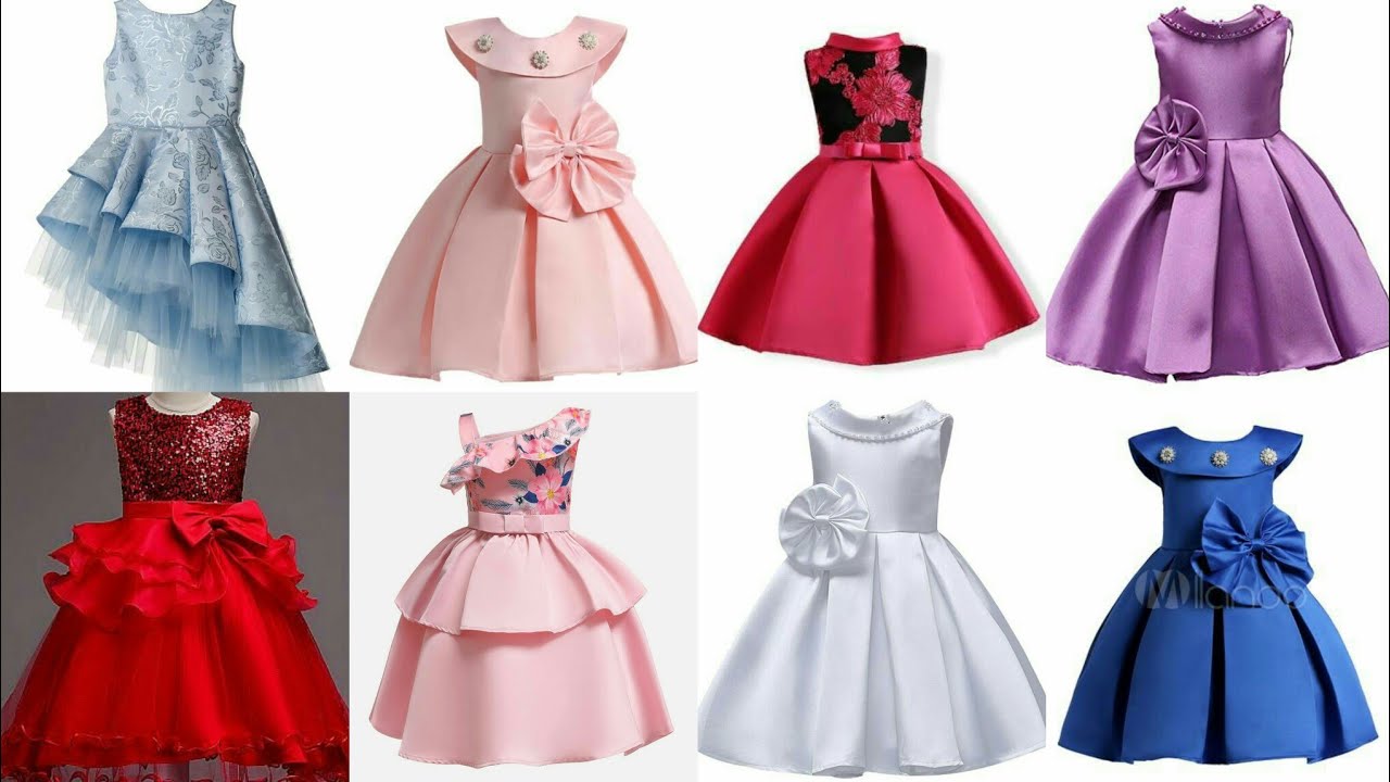 new pleated frock design