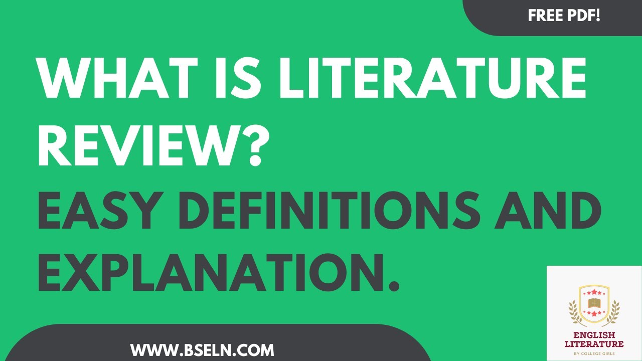 Critical Review Literature Meaning