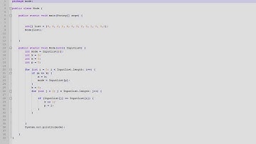 Java basic tutorial [ Bubble sort, Factorial, Fibonacci series, Mode of a list ]