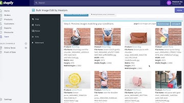 Bulk Image Edit Demo