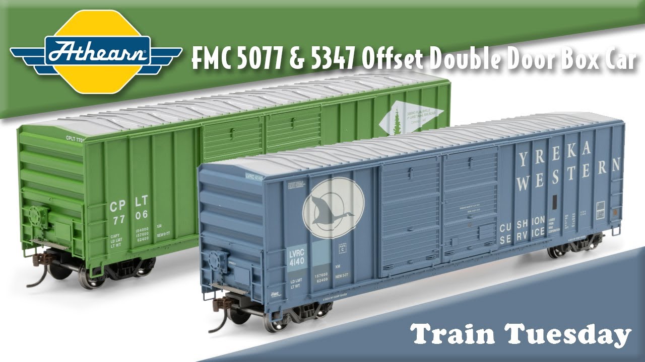 Train Tuesday 12/23/25: Athearn HO FMC 5077 & 5347 Offset Double