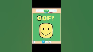 Drawing oof in Speed Draw ROBLOX ☺️🙂 #speeddrawing #art #speeddraw