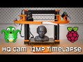 Raspberry HQ Camera Rig for 3D Printing TimeLapse on Full Resolution | Prusa MK3s