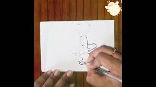 Cute Cartoon Drawing ? #shots #cartoon #video