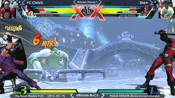 The Break #165 - UMvC3 W1 - FC ChrisG VS Shen