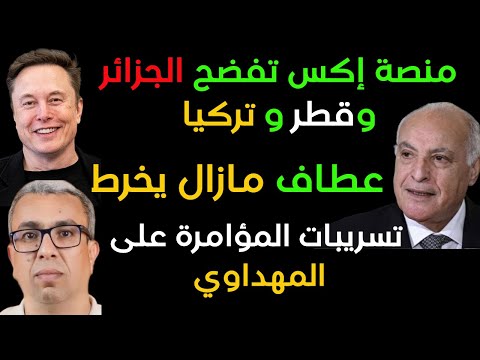 تسريبات المؤامرة على المهداوي وإلون مساك يفضح الذباب الجزائري القطري