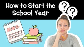 How to Start the Year | First Days of School | ChoiceBased Art Education