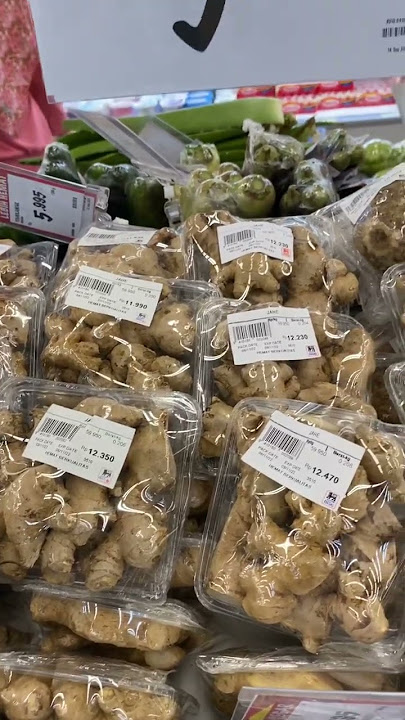 Harga jahe di superindo. Murah atau mahal?
