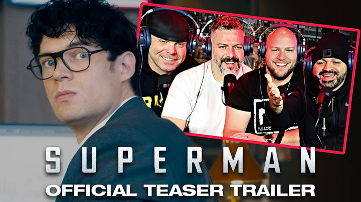 Superman - Official Teaser Trailer Reaction | David Corenswet, Rachel Brosnahan, Nicholas Hoult