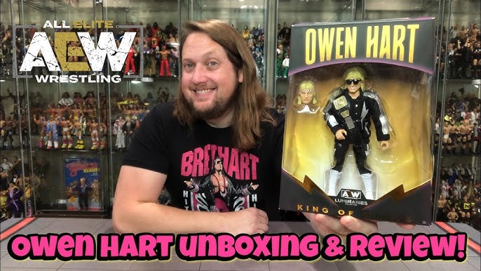 Ringside Collectibles Unboxing: Owen Hart 'King of Harts' AEW Luminaries  RSC Exclusive Figure! 