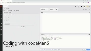 Codewars 8 kyu !a == a ?! JavaScript