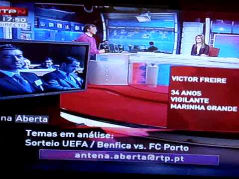 VICTOR FREIRE NA RTP BENFICA X PORTO