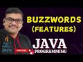 JAVA BUZZWORDS (FEATURES) - JAVA PROGRAMMING