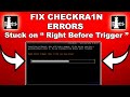 Fix Checkra1n Jailbreak Errors|Fix Right Before Trigger Error iOS 12.5.1/12.4.9/12.4.8/iOS13/iOS14.3