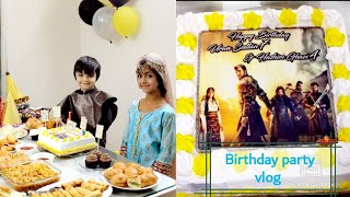 Ertugrul Theme Birthday Vlog of Urwa Noor and Muhammad Hashim #Ertugrul_Ghazi #birthdayParty