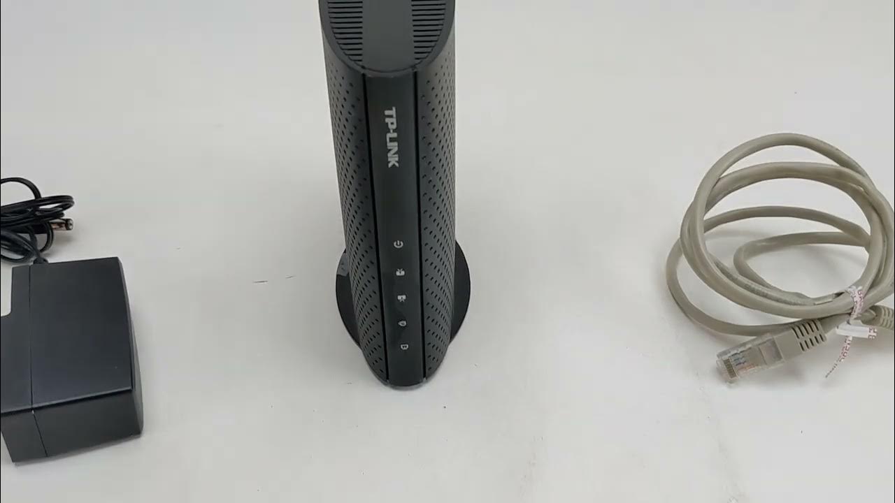 TPlink Modem Model TC7610 YouTube