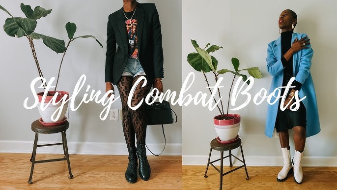 casual dressing with louis vuitton combat boots｜TikTok Search