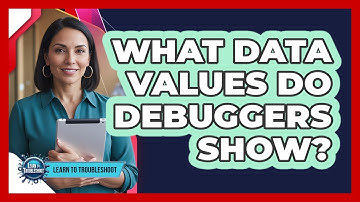 What Data Values Do Debuggers Show?