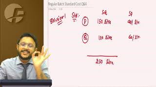 STANDARD COSTING I LECTUTRE  3 I JAN 26 I CA CMA INTER I REGULAR BATCH I CA AMIT SHARMA AIR 30