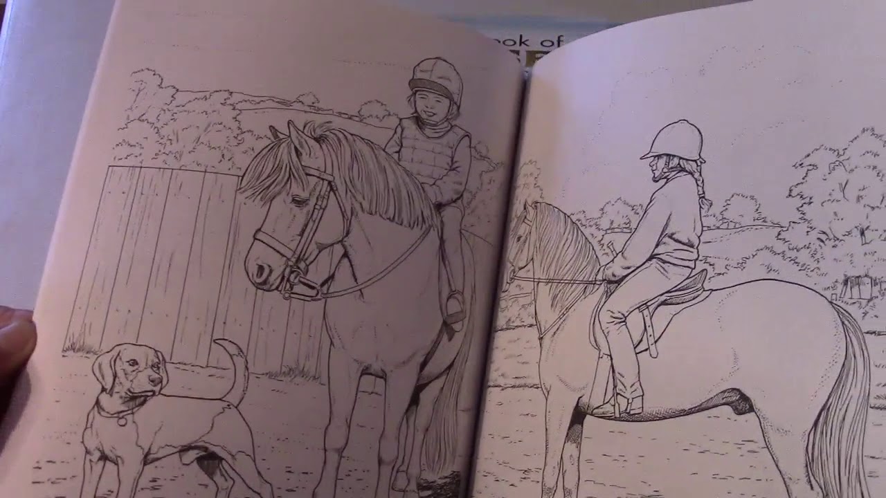 Dover Horse Coloring Books