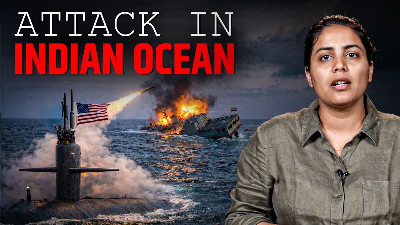 Why Is India Under Fire After US Sinks Iran's Warship in Indian Ocean ft. Medha | Jist
